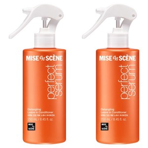 미쟝센 퍼펙트 엉킴제로 노워시 트리트먼트 헤어에센스, 250ml, 2개