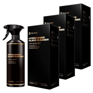더클래스 하이드로 샤인 글래스 클리너 유리세정제, 500ml, 3개