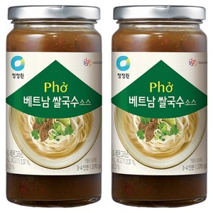 청정원 베트남 쌀국수 소스, 370g, 2개
