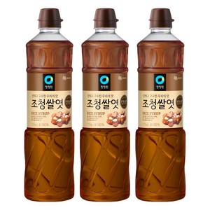청정원 조청쌀엿, 1.2kg, 3개