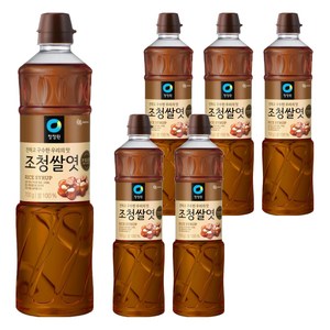 청정원 조청쌀엿, 700g, 6개