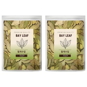 푸르디 건조 월계수잎, 100g, 2개