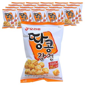 오리온 땅콩강정, 80g, 20개