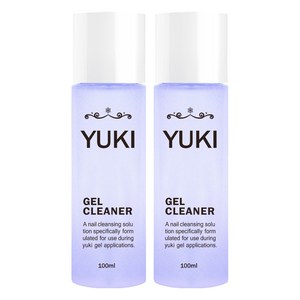 유키 젤 네일 클리너, 100ml, 2개