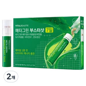 바이탈뷰티 NEW 메타그린 부스터샷, 7회분, 2개