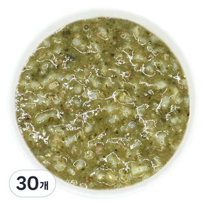 짱죽 실온이유식 9개월부터 중기 죽2, 한우랑아욱죽, 160g, 30개