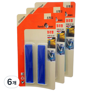 핸디맨 매직 벨크로 테이프 8p 17 x 100 mm, 6개