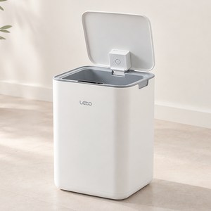 레토 자동 센서 스마트 종량제 휴지통 22L LLT-A01, 화이트