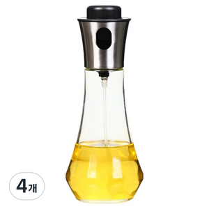 시노글라스 원터치 오일 스프레이병, 250ml, 4개