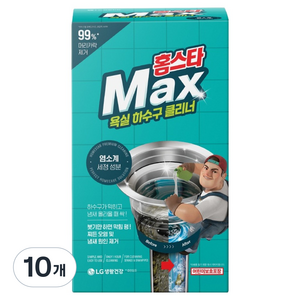 홈스타 맥스 욕실 하수구 클리너, 10개, 450ml