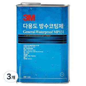 쓰리엠 3M 다용도 방수코팅제 투명 MP131, 3개