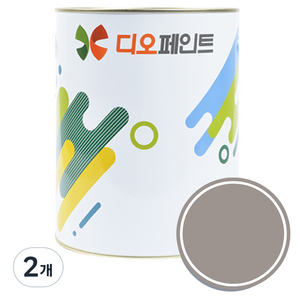 디오페인트 세라믹플러스 결로 곰팡이 방지용 페인트, 2개, 1L, 뉴트럴 48 모카그레이