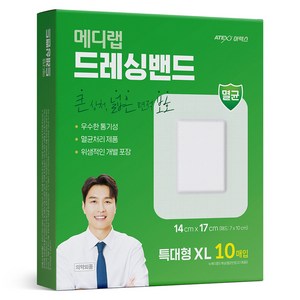 아텍스 메디랩 드레싱밴드, 10개입, 1개