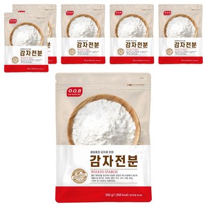 OQB 감자전분, 500g, 6개