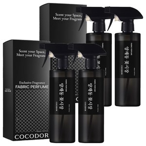 코코도르 퍼퓸 섬유탈취제 양재동꽃시장, 4개, 500ml
