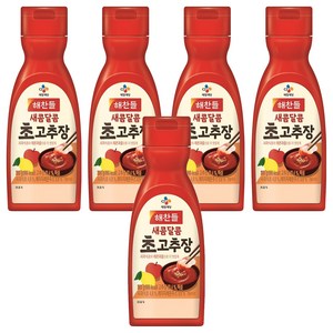 해찬들 새콤달콤 초고추장, 300g, 5개