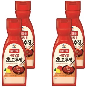해찬들 새콤달콤 초고추장, 300g, 4개