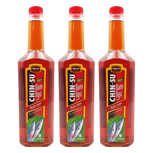 친수 남늑 피쉬소스, 900ml, 3개