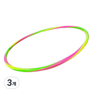 나리아 아동용 교재용 훌라후프 삼색 87cm, 270g, 노연분, 3개