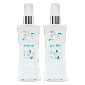 바디판타지 프레시 화이트 머스크 프래그런스 바디 스프레이, 94ml, 2개