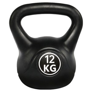 리브스포 코어 전신운동 케틀벨, 블랙, 12kg, 1개