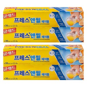 글래드 프레스앤씰 매직랩 일반형, 21.6m, 4개