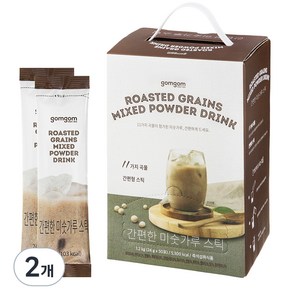 곰곰 간편한 미숫가루 스틱, 1.2kg, 2개