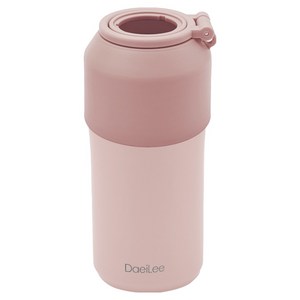 캔 홀더 아이스 쿨러 500ml, 파스텔핑크, 1개