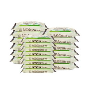 베베솜 건티슈 10매입 x 8개 + 20매입 x 12개 세트, 60g, 1세트