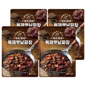 차오차이 특제옛날짜장, 180g, 4개