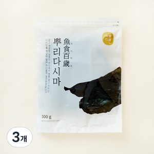어식백세 뿌리다시마, 500g, 3개