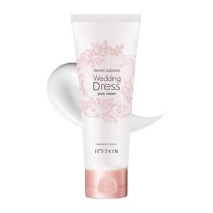 잇츠스킨 시크릿 솔루션 웨딩드레스 퓨어 톤업크림 100ml, 1개 골드박스 특가