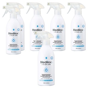 메디록스 S 일반용 고수준 살균 소독 스프레이, 500ml, 6개
