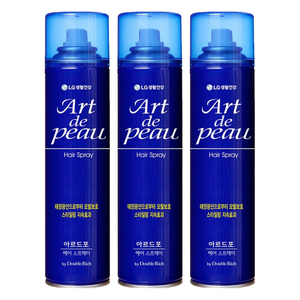 LG생활건강 아르드포 헤어스프레이, 200ml, 3개