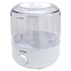 시프이컴 심플 2.5L 간편 세척 초음파 가습기, QT-JS1922, 화이트