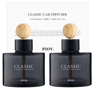 몽때리 세레니테 차량용 디퓨저 120ml 본품, 블랙체리, 2개