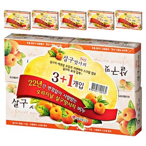 LG생활건강 살구맛사지 비누, 100g, 24개입