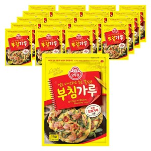 오뚜기 부침가루, 1kg, 20개