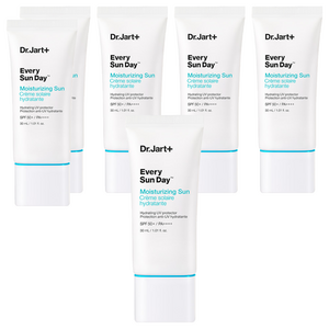 닥터자르트 에브리 선 데이 모이스처라이징 선크림 SPF50+ PA++++, 30ml, 6개