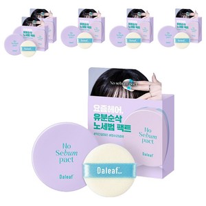 달리프 글램 노세범 헤어 팩트, 6개, 5g