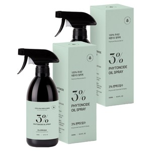 3프로편백오일수 피톤치드 탈취제 본품, 2개, 500ml