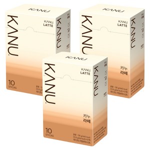 카누 라떼 스틱커피, 13.5g, 10개입, 3개
