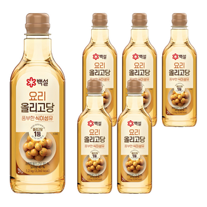 백설 요리올리고당, 1.2kg, 6개