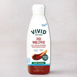 비비드키친 저당 볶음고추장, 300g, 1개
