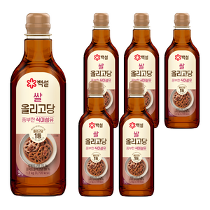 백설 쌀 올리고당, 1.2kg, 6개