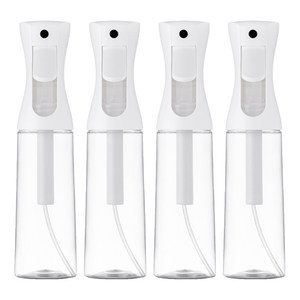 아브카 안개분사 분무기 공병 300ml, 투명, 4개