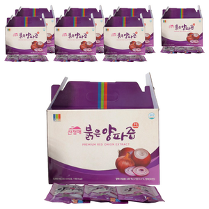 정도원 산청애 붉은양파즙, 100ml, 400개
