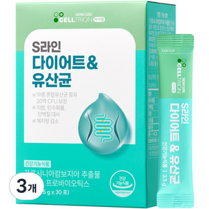 이너랩 S라인 다이어트 유산균, 105g, 3개