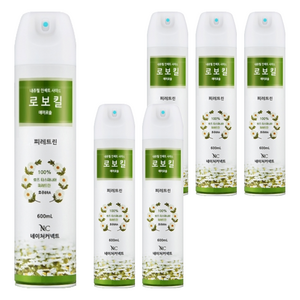 네이처커넥트 로보킬 살충제 일반형 600ml, 1개입, 6개