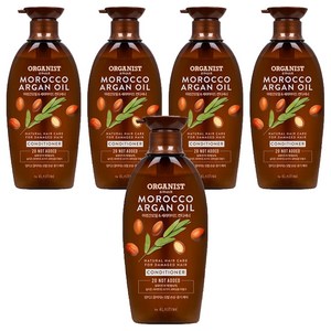 오가니스트 모로코 아르간오일 윤기영양 컨디셔너, 500ml, 5개